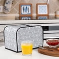 thumbnail image 6 of Daiia Fun Rabbit Pattern 2 slice Toaster Cover, Toaster Appliance Dust-proof Cover For Kitchen Small Appliance Dust Cover and Fingerprint Protection, 6 of 7