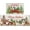 Gnome Snowman, variant on Christmas Kitchen Rugs Set of 2, Farmhouse Christmas Tree Truck Kitchen Floor Mat, Non Slip Anti Fatigue Kitchen Mats for Floor, Cushioned Kitchen Rug Set Christmas Winter Holiday Decorations