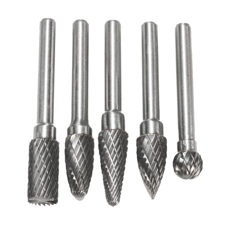 

Sofullue Head Tungsten Carbide Rotary Point Burr Die Grinder 6mm Shank Abrasive Tool Drill Carving Bit