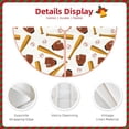 thumbnail image 3 of Rateoe Baseball Sport Pattern Christmas Tree Skirt with Ties , Christmas Tree Decorations, Farmhouse Christmas Decor Xmas Holiday Decorations-36", 3 of 6