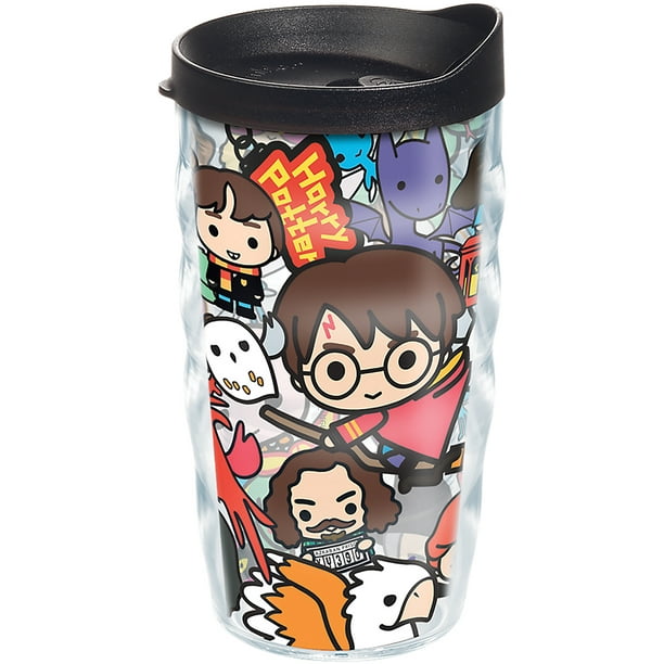 Tervis Made In Usa Double Walled Harry Potter Group Charms Insulated Tumbler Cup Keeps Drinks Cold Hot 10oz Wavy Clear Walmart Com Walmart Com