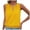 Yellow, variant on Fshinging 2026 Summer Fashion Tank Top for Women V Neck Keyhole Basic Solid Casual Sleeveless Regular Fit Plus Size Outfits Black L