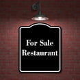 thumbnail image 2 of For Sale Restaurant BLACK Aluminum Composite Sign 15''x18'', 2 of 9
