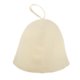 thumbnail image 5 of 2x Sombrero de sauna ucraniano decorativo sombrero de hombres y mujeres Accesorios de sauna para mujeres, fieltro natural Gloria Gorro Sauna Gorro Banya, 5 of 8