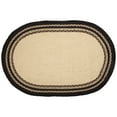 thumbnail image 2 of VHC Brands Sawyer Mill Farmhouse Charcoal Pig Jute Kitchen Floor Oval Rug, 2 of 8