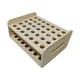 thumbnail image 2 of Soporte de madera para tijeras, expositor, organizador de escritorio, estante para guardar tijeras de peluquería, para salas de , mostrador de, 2 of 9