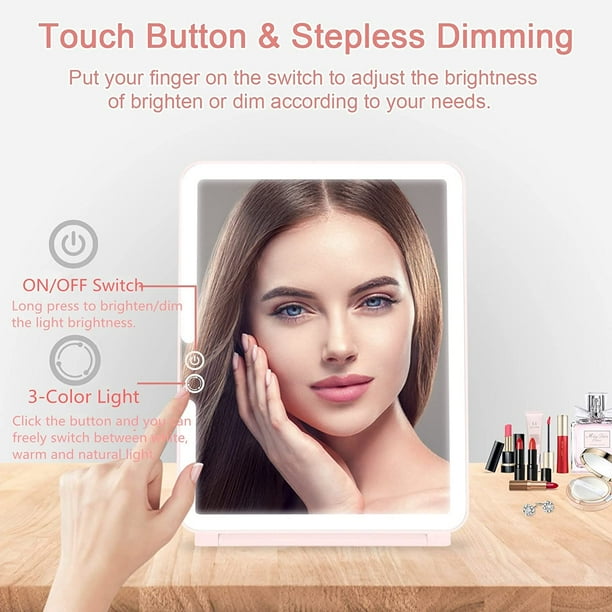 Natural light 2024 makeup mirror