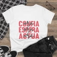 thumbnail image 6 of Confía, Ora, Espera, Actúa T-Shirt for Women's Midweight Cotton Tee, 6 of 10