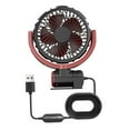 thumbnail image 5 of Baoblaze Portable USB Car Cooling Air Fan 8.2inch Tall Multifunctional 360 degree Rotatable, 5 of 8