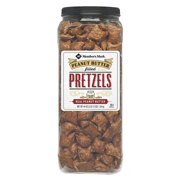Member's Mark Peanut Butter Filled Pretzels, 44 Oz