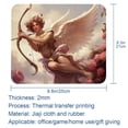 thumbnail image 5 of Cupid Square Non-Slip Rubber Bottom Printed Desk Mat Mouse Mat Gaming Mousepad Desk Pad - 8.3x9.8 Inch, Suitable for Office and Gaming, 5 of 6