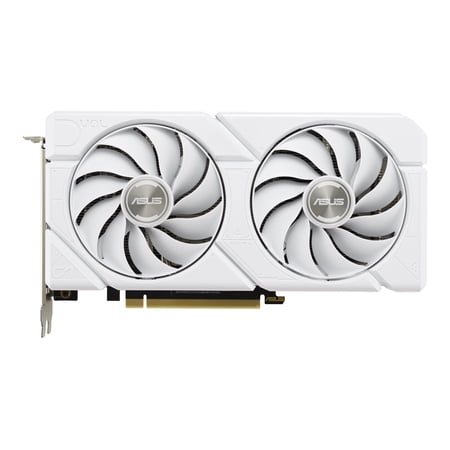 ASUS Dual GeForce RTX 4070 SUPER EVO White OC Edition PCIE 4.0, 12GB GDDR6X, DLSS 3, HDMI 2.1a, DisplayPort 1.4a, WHITE Video Card DUAL-RTX4070S-O12G-EVO-WHITE