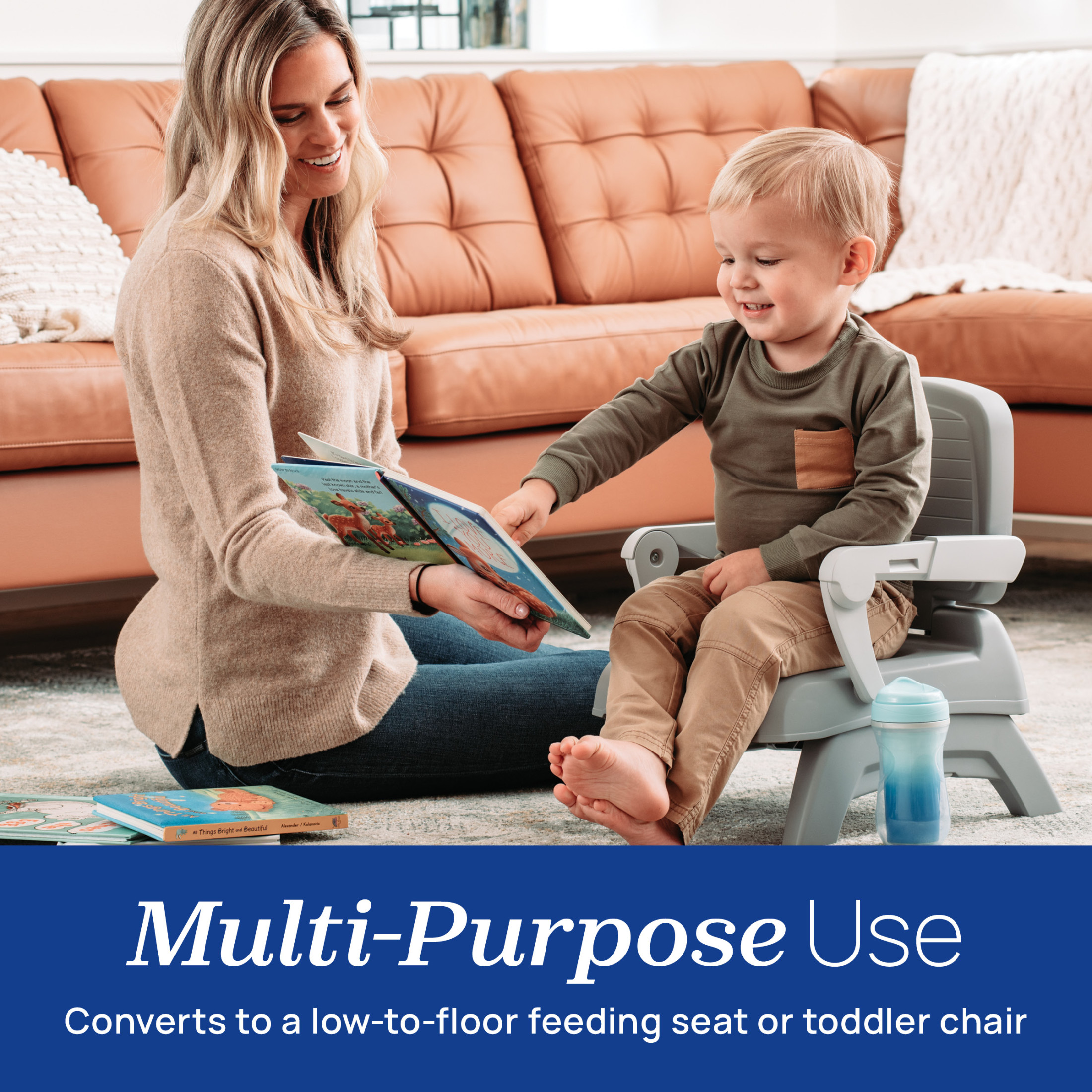 Chicco Bento Booster 3-in-1 Seat, Mochi Purple photo 4
