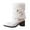 White, variant on Women's Ankle Boots Winter Fashion On Collar Bow Knot Comfortable Dress Shoes for Casual