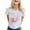 White, variant on Cancer Shirts Women Fight Cancer Shirt Cancer Awareness Tshirt Sunflower Pink Ribbons T-Shirt Novelty Graphic Short Sleeve Tops (Light Purple, S)