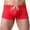 Red, variant on Bathing Suit for Men Men's Square Leg Swimwear Rainbow Swim Briefs Bikini Board Surf Shorts Boxer Swimming Trunks(White,M)