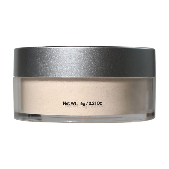 LEHOZIHEQ Translucent Setting Powder, Matte Oil Control Waterproof Powder, Control Oil Brighten Skin Color Cover Blemish Face Setting Loose Powder(A)