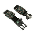 thumbnail image 1 of Correa de Reloj Paracord 6 en 1 Pulsera Paracord de 22 Mm Apta para Correa de Reloj Huami Pulsera Deportiva para Aventuras de Camping Al Aire Libre ANGGREK  Otros, 1 of 8
