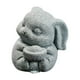 thumbnail image 5 of Estatua de mascota de té de animal pequeño, artesanía de piedra decorativa, regalo para figura de animal de té Conejo, 5 of 9