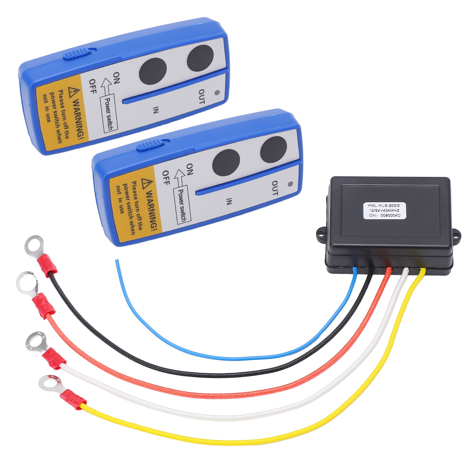 Buy Car Winch Remote Receiver, Portable Wireless Winch Remote Control