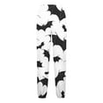 thumbnail image 5 of Halloween Pajama Pants for Women Loose Fit Wide Leg Trouser Pants Casual Elastic Waist Drawstring Palazzo Pants, 5 of 5