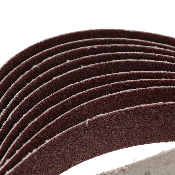 Lot De 36 Bandes De Ponçage 1 X 30 Pouces – Grains 60/80/120/150/240/400, Aluminium Oxyde, Pour Ponceuse, Marque Selead