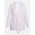 thumbnail image 6 of Scenario Women's Belted Lightweight Cardigan, Sizes XS-XXXL, 6 of 6