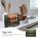 thumbnail image 3 of unbranded Porta Huevos De Plástico Verde Para Refrigerador Con 3 Niveles Ideal Para Cocina Y Organización, 3 of 8