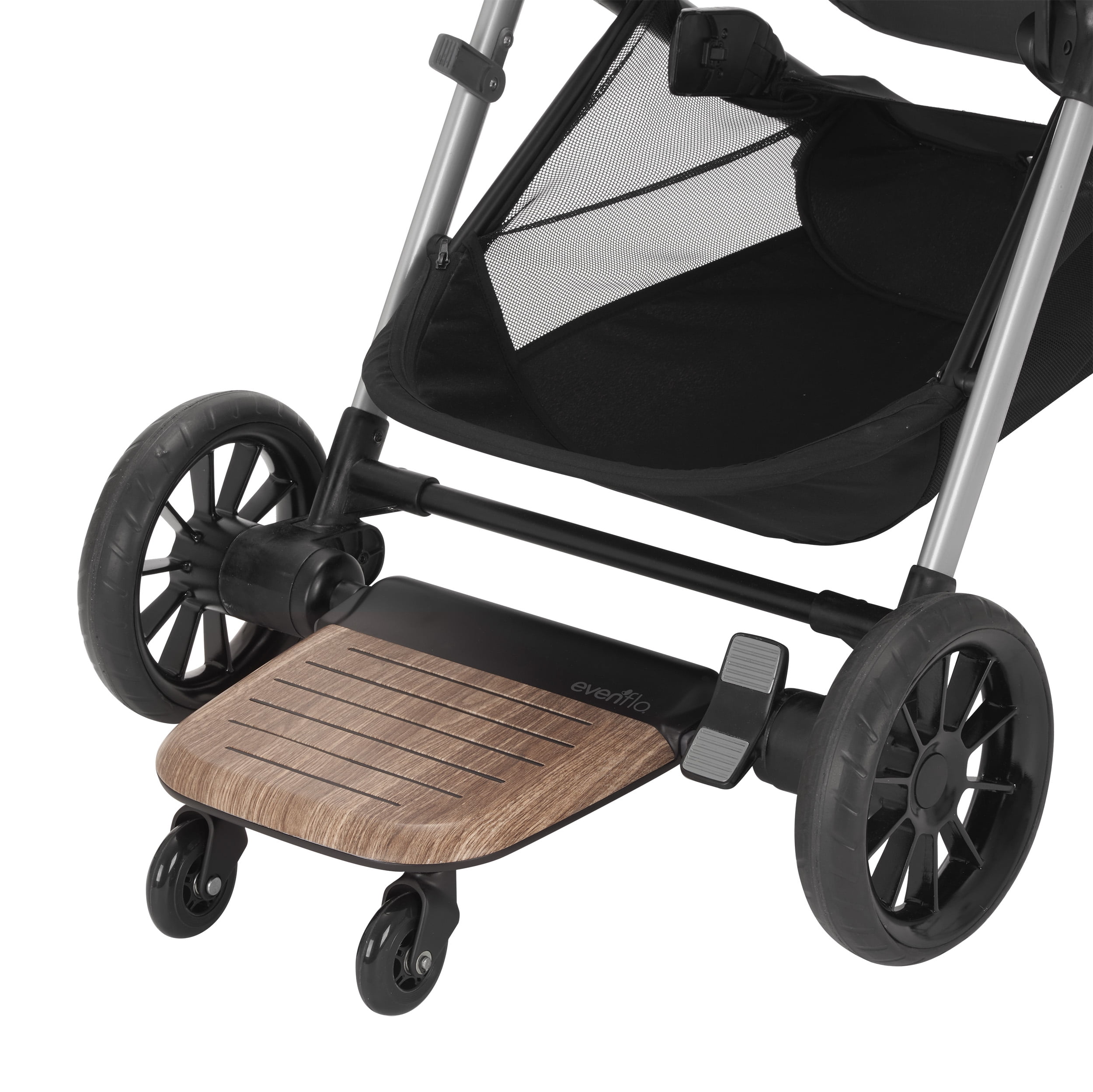Evenflo Stroller Rider Board, Wood Grain