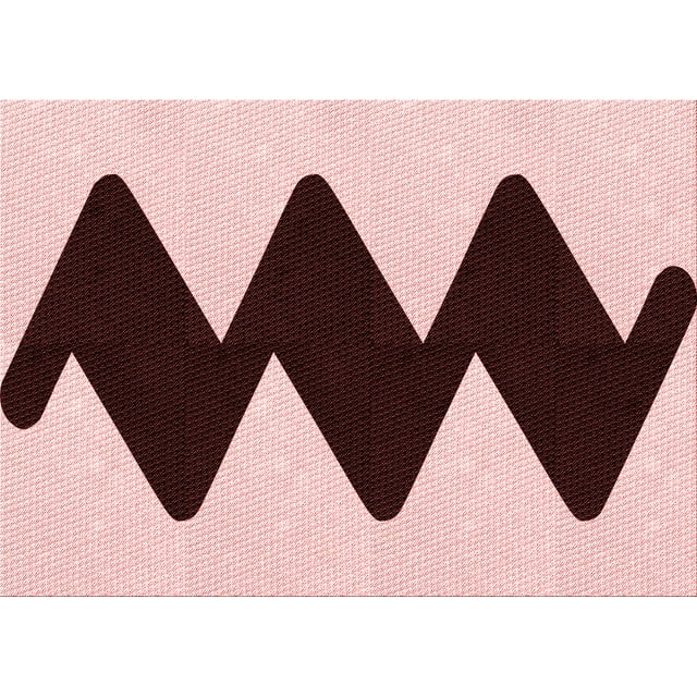 Ahgly Company Tapis d'Intérieur Lavables en Machine, Rectangle de Transition Rose-Rouge Clair, 2' x 4'