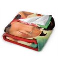 thumbnail image 3 of Manta de dibujos animados de Elena de Avalor, manta de felpa grande súper suave y esponjosa para niños, niñas y adultos jóvenes, manta de franela cálida y acogedora para sala de estar, sofá cama para, 3 of 7