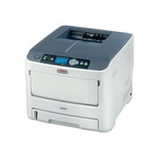 OKI C610n - Printer - color - LED - Legal - 1200 x 600 dpi - up to 34