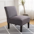 thumbnail image 4 of Skksst Waterproof Slipper Chair Slipcover Accent Armless Chair Cover Stretch Furniture Protector, 4 of 6