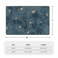 thumbnail image 7 of YFYANG 36"x24" Non-Slip Flannel Carpet Doormat, Living Room Bedroom Office Decorative Area Rugs, Indoor Vintage Abstract Floral Texture Pattern Floor Mats, 7 of 7