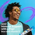 thumbnail image 2 of Emergen-C Immune+ Crystals, On-The-Go Immune Support Supplement With Vitamin C, Vitamin D, B Vitamins, Zinc and Manganese, Berry Lemonade - 28 Stick Packs, 2 of 9