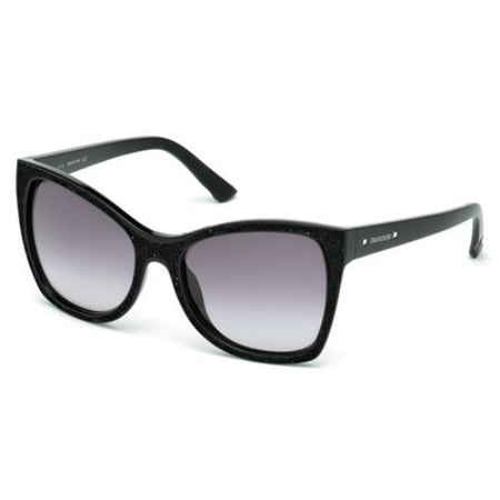 SWAROVSKI Sunglasses SK0109 001 Shiny Black 56MM