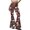 Navy, variant on EANJE Christmas Women Pants Christmas Printed High Rise Slim Fit Flare Trousers Bell Bottom Stretch Fabric Long Trousers Fashion Fall Autumn Bottoms Green 2XL