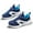 Blue#141, variant on LIIPEE Boys Girls Sneakers Hook And Loop Strap Closed Toe Non- Mesh On Training Tennis Running Sports Shoes Classic Outdoor Sneaker,Black,4-4.5 Years