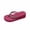 Hot Pink, variant on Women's Sparkly Rhinestone Platform Flip Flops Thong Sandals Flower Slip on Wedge Sandals Pink 6