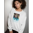 thumbnail image 2 of Guitar Player Poster Sweatshirt Women -Image by Shutterstock, Female 3X-Large, 2 of 4