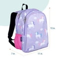 thumbnail image 6 of Wildkin Kids 15 Inch School and Travel Backpack for Boys and Girls (Unicorn Purple), 6 of 9