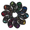 thumbnail image 3 of Cubierta de cabeza de golf Sunnimix 10x PU cuero negro, 3 of 8