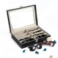 thumbnail image 1 of Sunglasses Organizer , Sunglass Glasses Storage Box with 8Compartments, 1 of 5