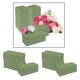 thumbnail image 3 of 6x Plantas de de espuma floral Flor 23x11x7cm Base Verde Sunnimix Ladrillo de espuma floral, 3 of 8