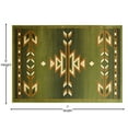 thumbnail image 5 of Masada Rugs Southwest , Area Rug (5 Feet X 7 Feet ), Green, 5 of 7