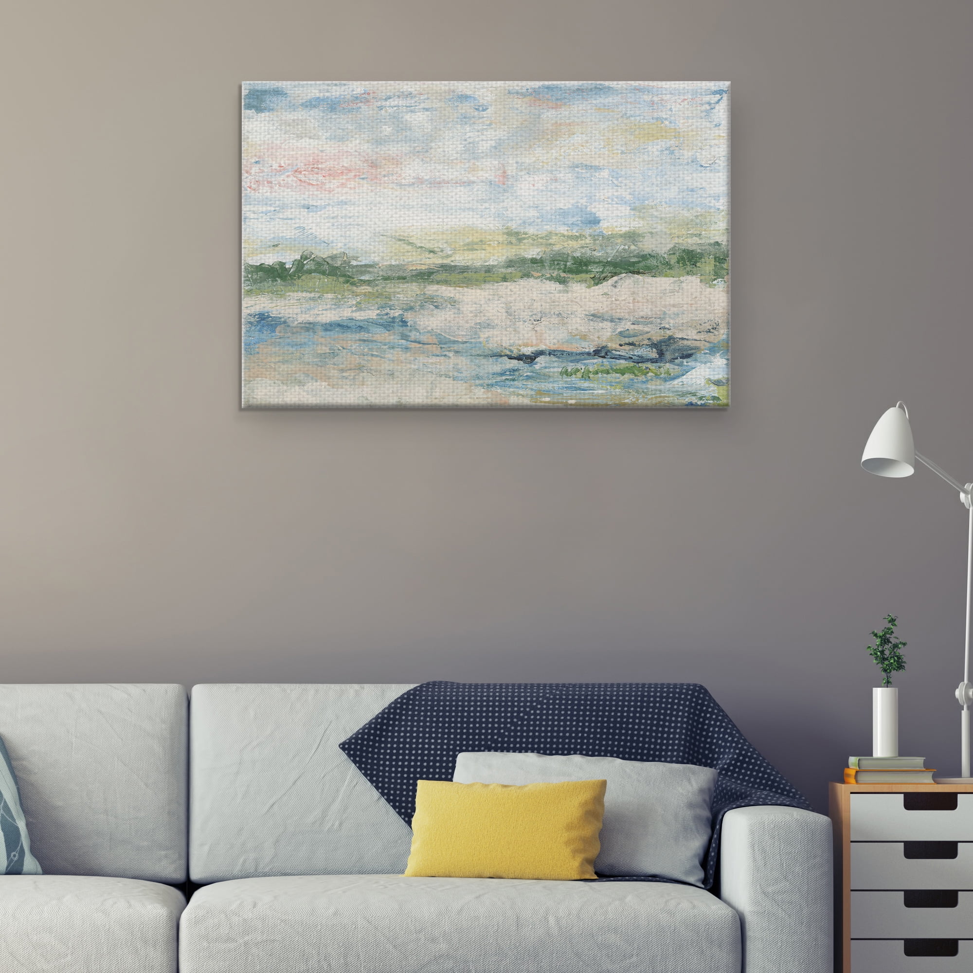 Masterpiece Art Gallery Coastal Seascape 6 By Kyle Goderwis Canvas Art Print 24" x 36"