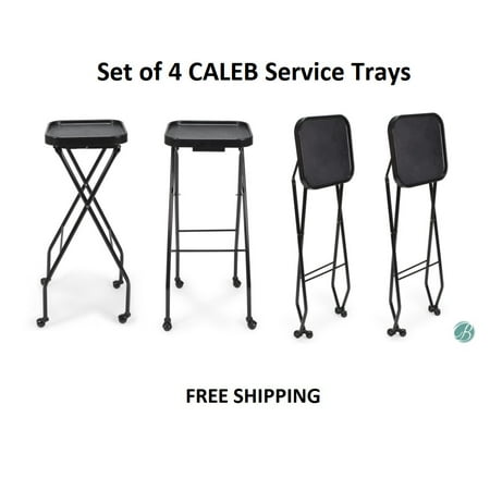 - Set of 4 CALEB Styling Trays, Service Tray Coloring Tray Tattoo Tray perfect for Styling stations, Salon, Barbershop & Tattoo Studio