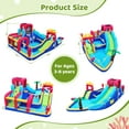 thumbnail image 4 of Neche Large 11-in-1 Inflatable Water Slide Bounce House, 222"x135"x82", 450W Blower, holds up to 5 Kids 3-8, Max Weight 495lbs, Indoor & Outdoor Use, 4 of 11