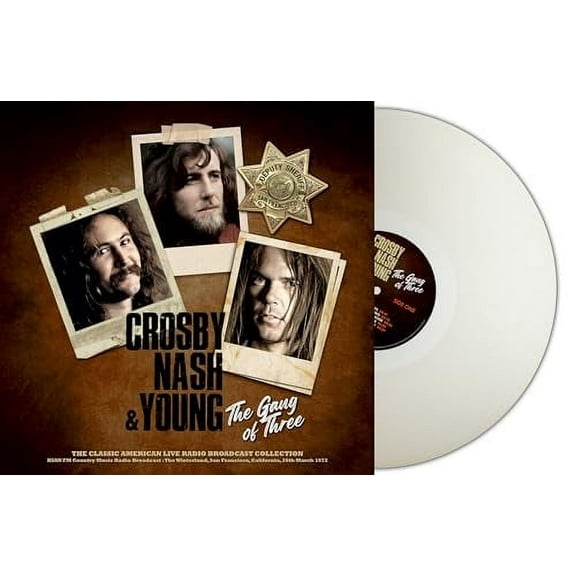 The Gang Of Three (Grey Marble Vinyl) CROSBY. NASH AND YOUNG