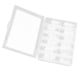 thumbnail image 3 of 120 uds, formas de uñas transparentes, uñas acrílicas falsas, cubierta completa, e de construcción rápida 01 Colcomx formas de uñas transparentes para uñas de gel, 3 of 7